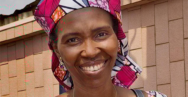 Jacqueline Zoutene, director of the Esther Project at the Bible Society of Cameroon.
