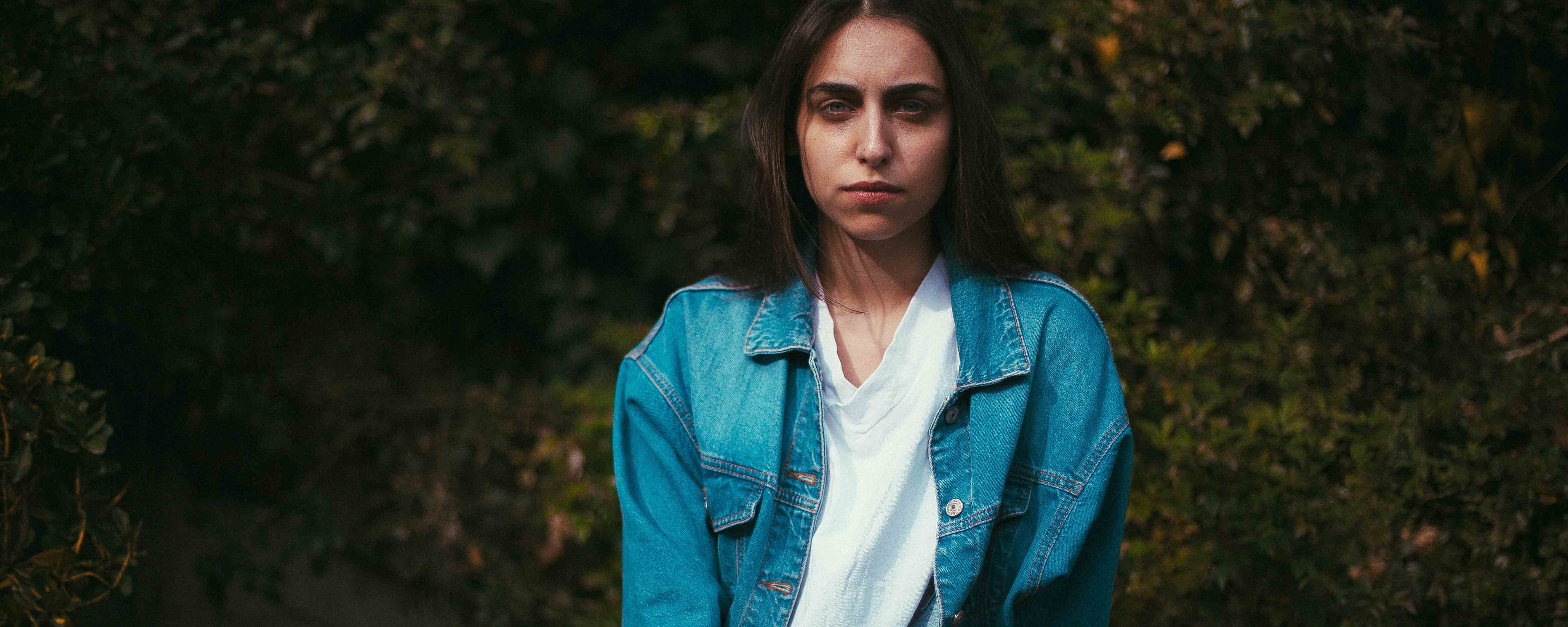Young Woman looking angry