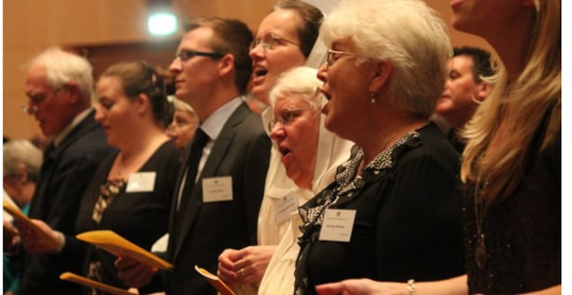 Attendees at the 2013 Australian National Prayer Breakfast
