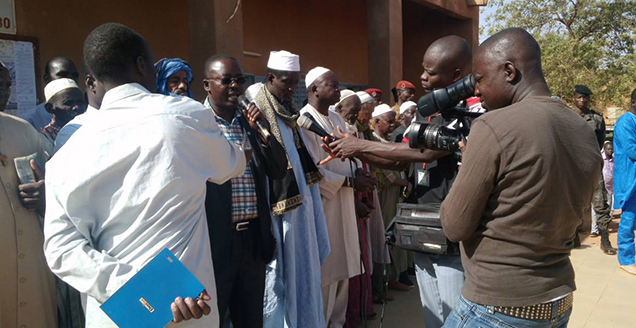 Community leaders in Djibo call for the release of Dr Kenneth Elliott
