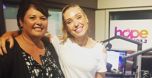 Josie Parata, founder of SMS Lighthouse Single Mums Support (left), with Emma Mullings
