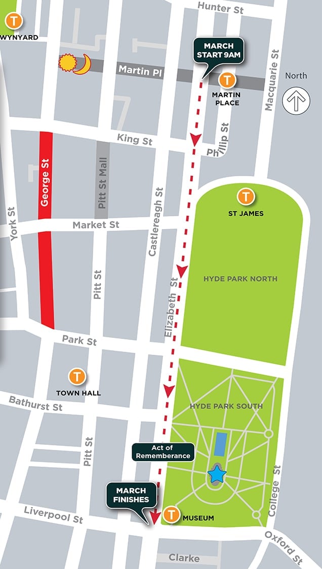 New Route For Sydney S Historical Anzac Day March Hope 103 2   AnzacDayRouteWeb 