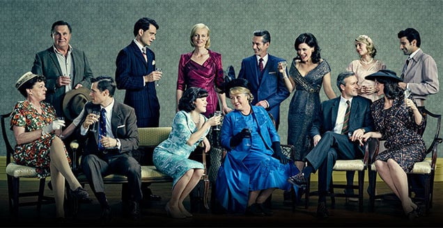 Noni Hazlehurst in the cast of 'A Place To Call Home'