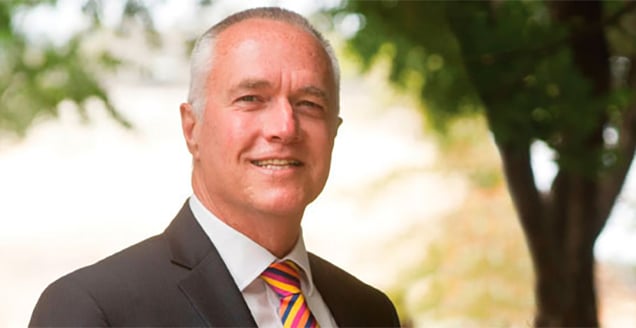 Overnewton school principal James Laussen