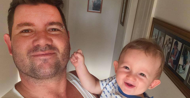 Father and son, Brendan and Ryan Cowie