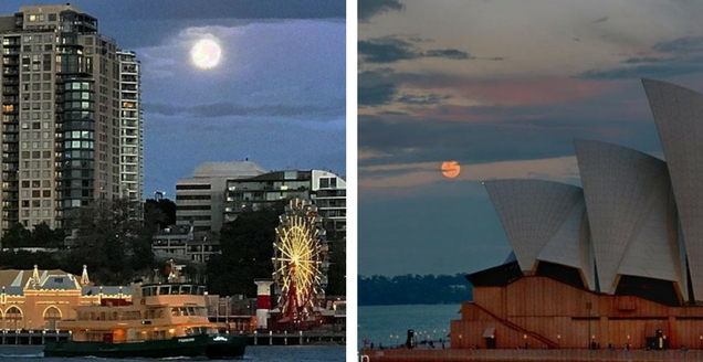 Supermoon in Sydney 2016, Pictures by @beckobagel, @rosmarin01