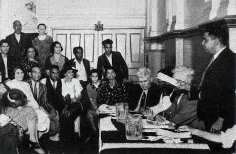 Tom and Eliza Foster (front centre)