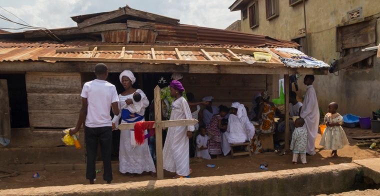Small church in Nigeria