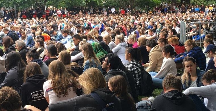 Vigil at Christchurch University (2)