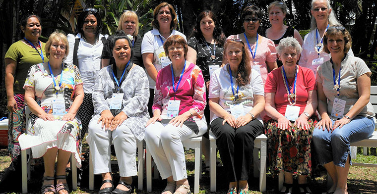 Nurses from the NCFA at a Conference in Fiji, 2015