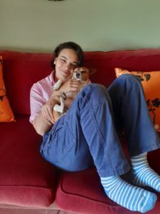 Anna’s dog named Georgie - Isobel's sister