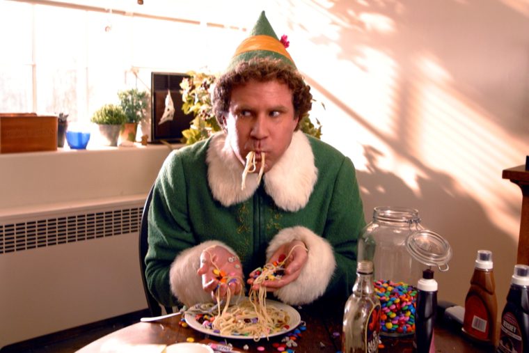 Elf the movie with Will Ferrell