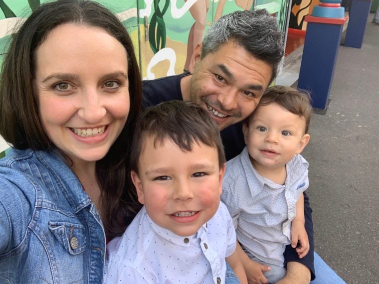 The Ng family, Michelle Ng features on Finding Hope podcast speaking about miscarriages