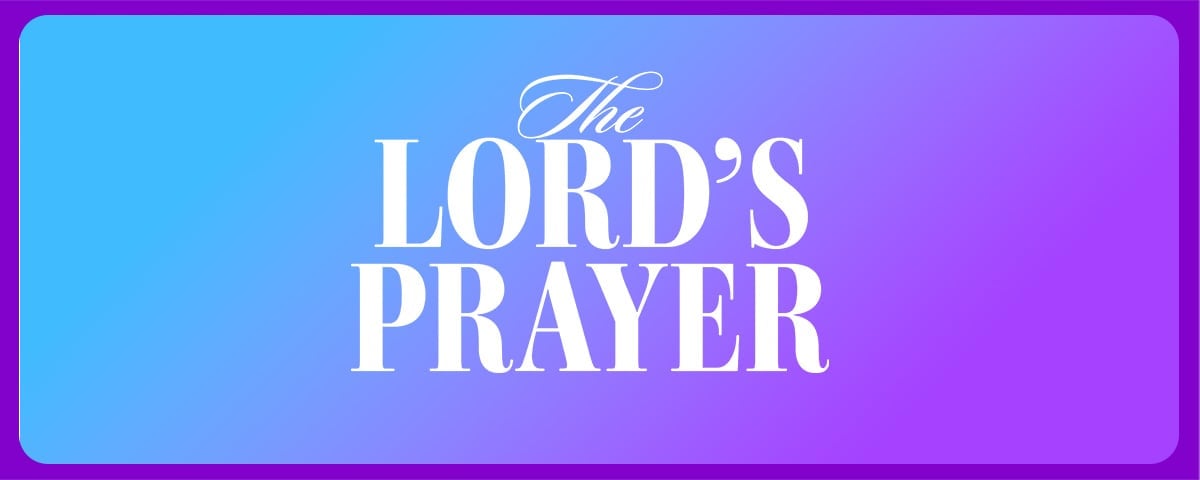 lords prayer background