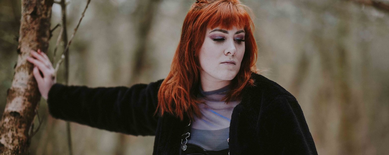 Young Woman looking cranky