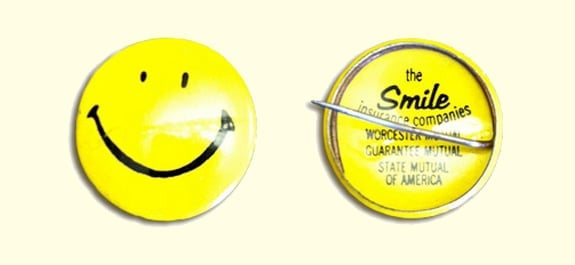 Smiley Face Badge