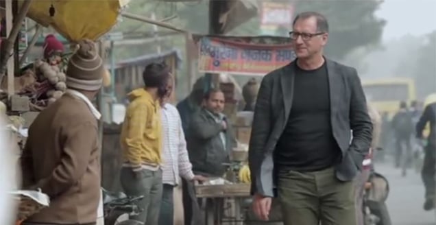 Karl Faase in India