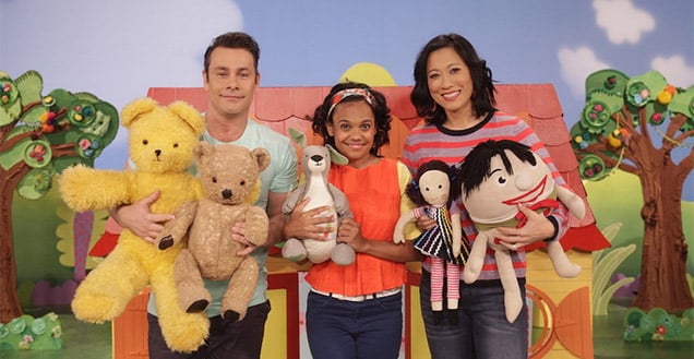Karen Pang and friends from Play School