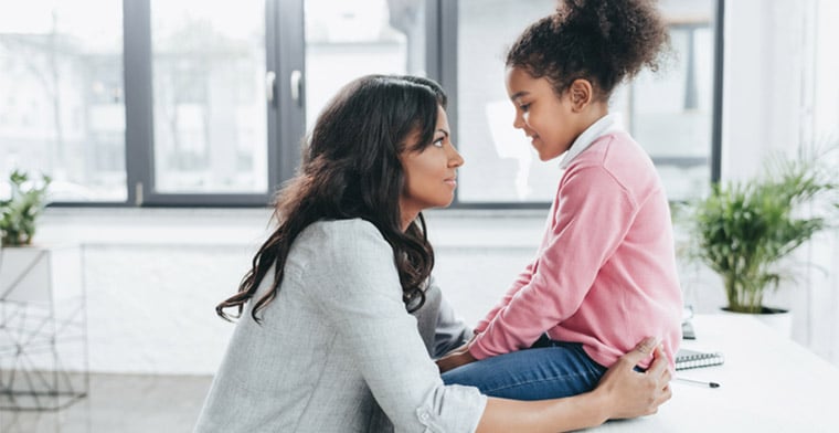 Mother and daughter