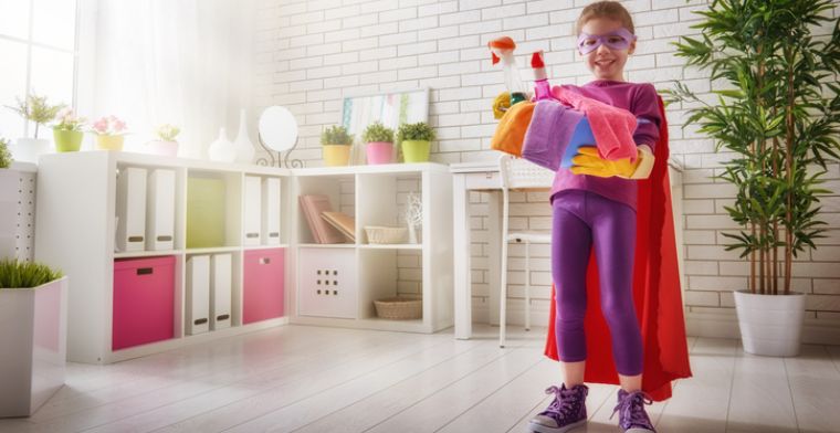 Little Girl Cleaner