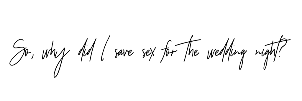 handwritten font which reads