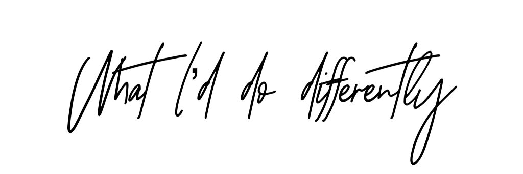 handwritten font which reads