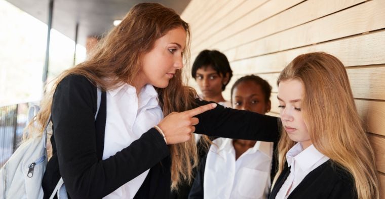 Teen Girl being bullied