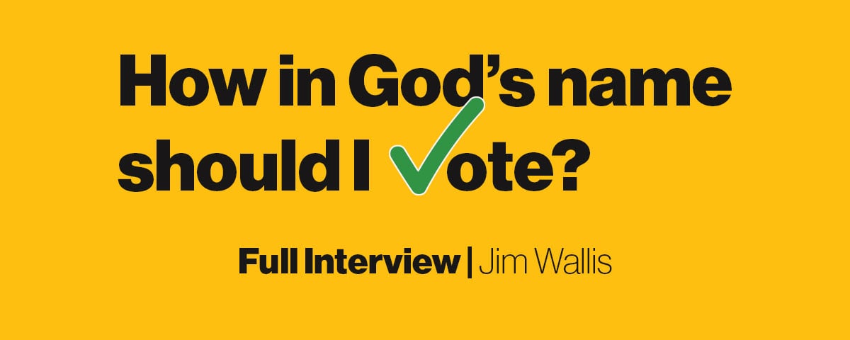 BONUS: Jim Wallis Full Interview