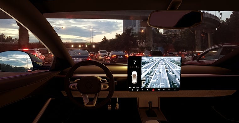 Driverless car
