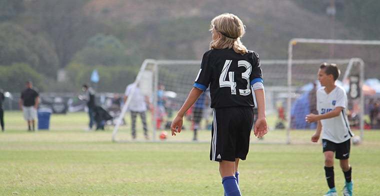Kids Playing Soccer