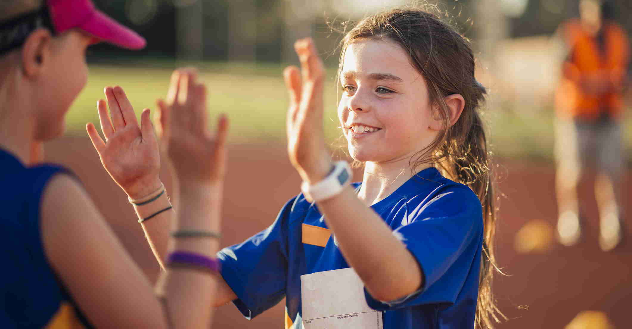 Kids with Fitness Trackers