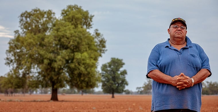 Tom Powell of Narromine, founder of Red Dust Healing