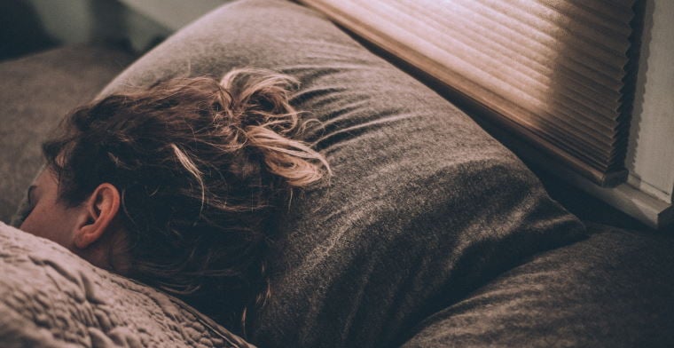 Woman asleep