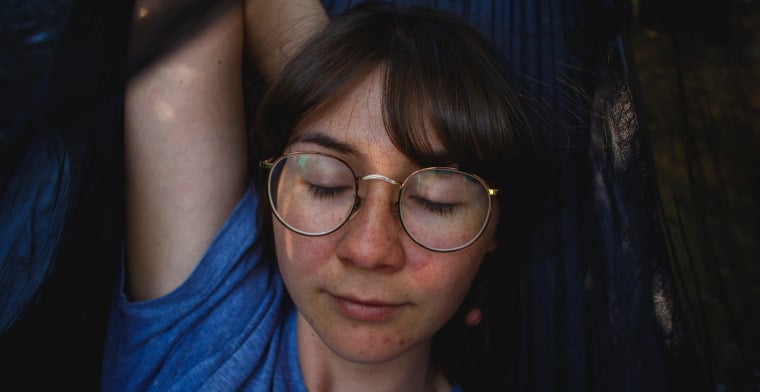 Woman resting