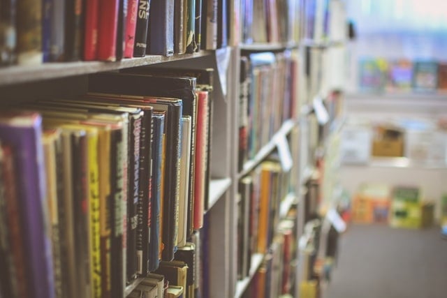 Library and books