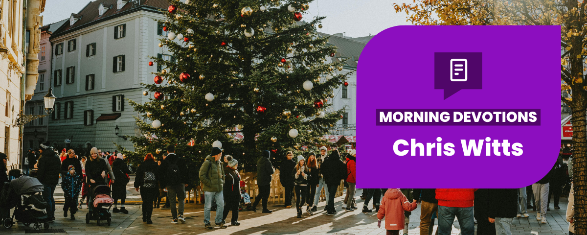 “Happiness Is Holidays” Part 1 — Morning Devotions