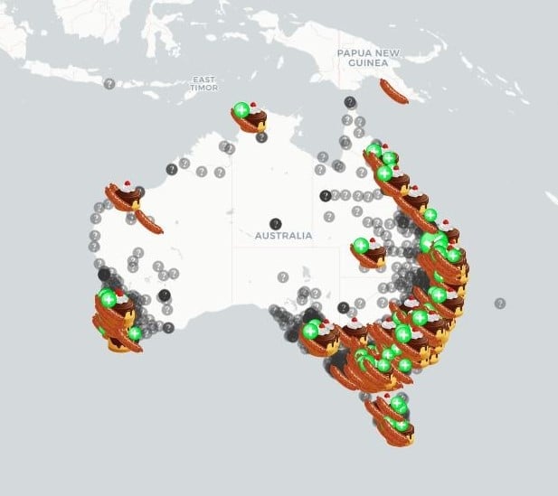 Democracy sausage site