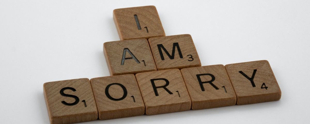 Sorry Always Seems to be The Hardest Word