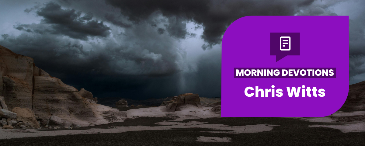 A Cloud of Darkness — Morning Devotions