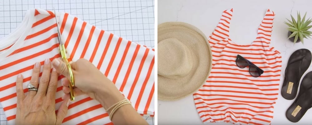Turn Your T-Shirt into a Tote Bag – No Sewing!