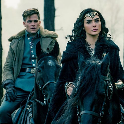 Wonder Woman's Gal Gadot and Chris Pine