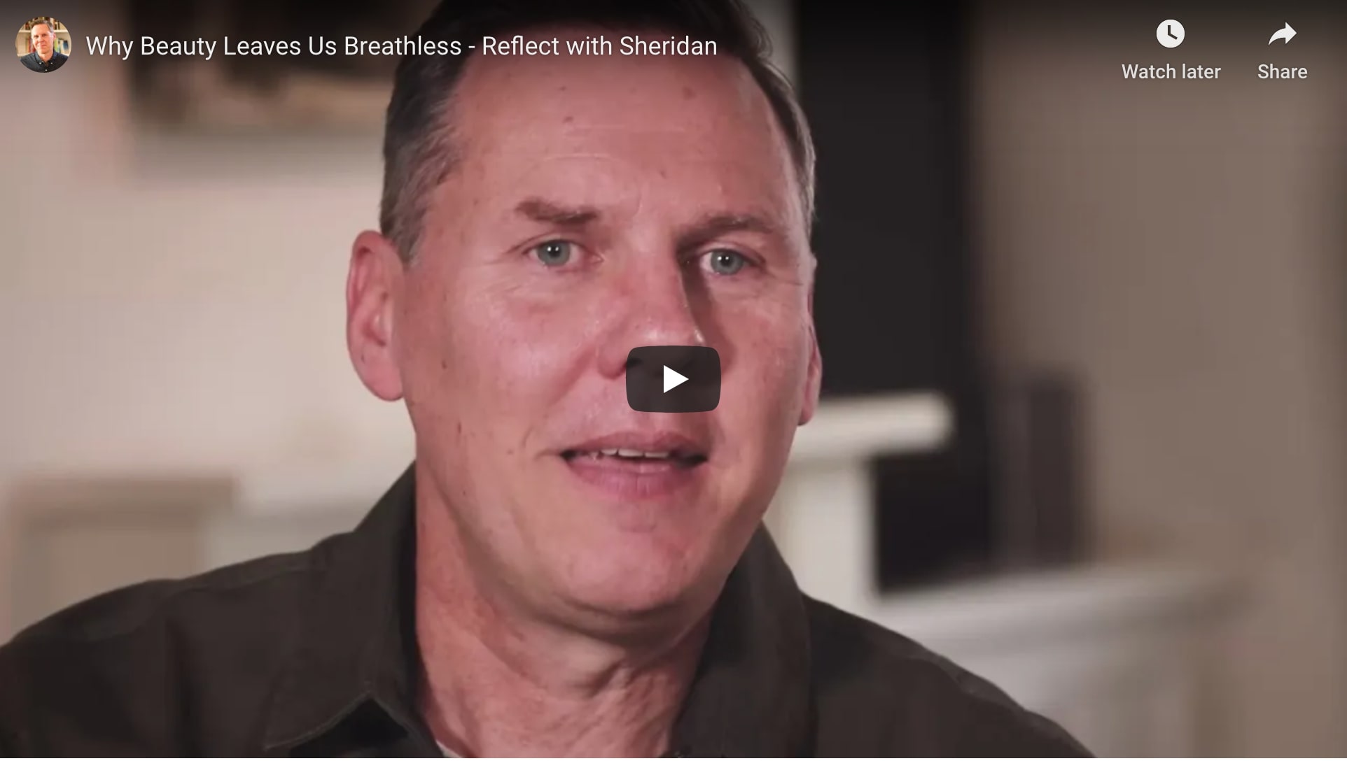 why beauty leaves us breathless- reflect with sheridan