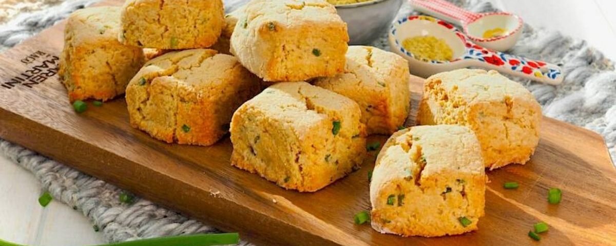 Dairy-Free, Grain-Free Savoury Scones [Paleo Friendly Recipe]