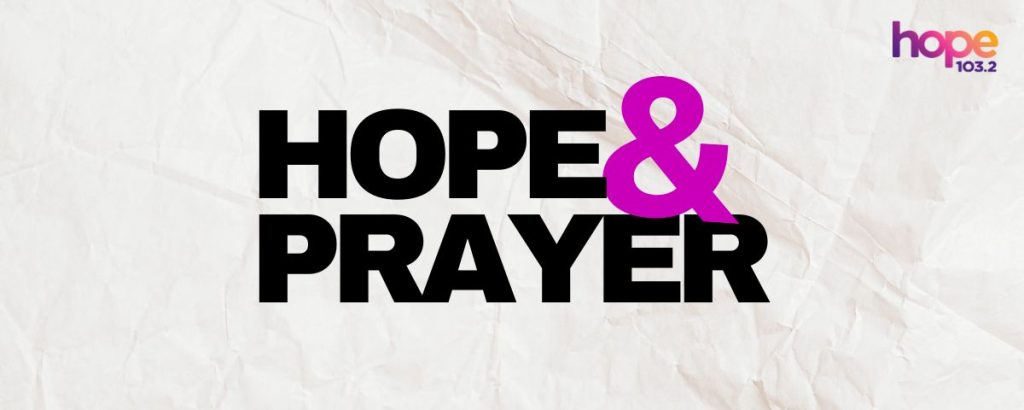 Hero Image HOPE Hope & Prayer (1200 &times; 480 px)