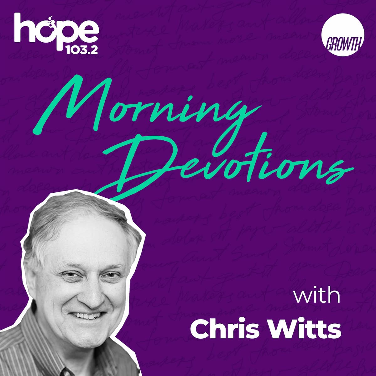 Morning Devotions with Chris Witts podcast square banner
