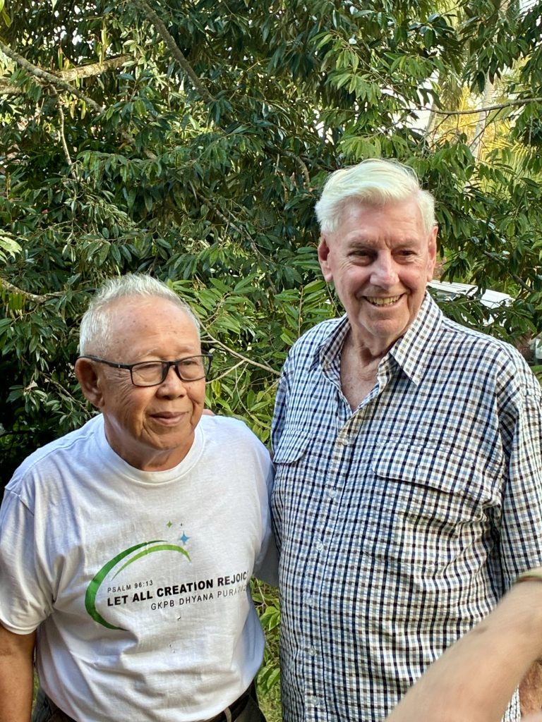 Opportunity International Australia cofounder David with Ketut
