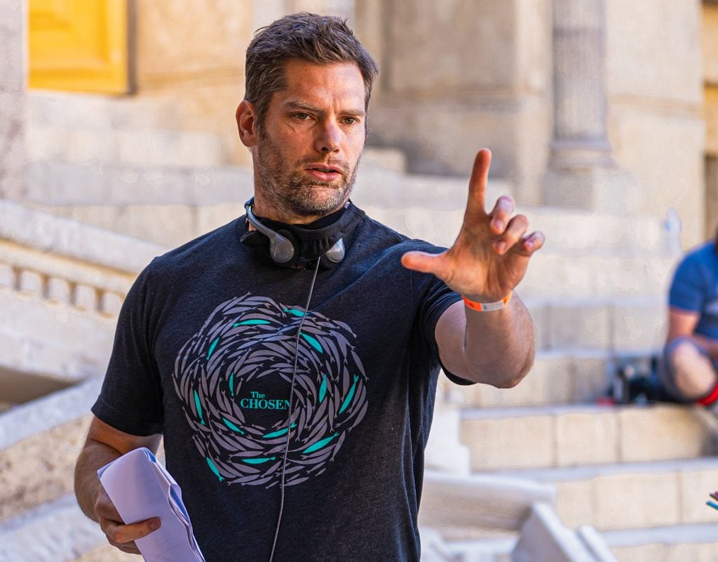 Behind the scenes of 'The Chosen', Dallas Jenkins Directing a Scene in Season 2