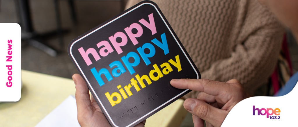 Hallmark X Guide Dogs Australia collaborate to create accessible card range. Photos supplied by Grace Tough at Keep Left for Guide Dogs Australia with permission to use 1 HOPE