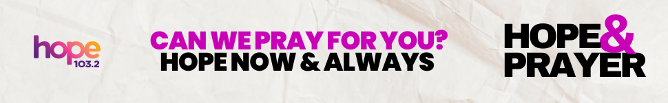 Hope and Prayer, Can we pray for you and your loved ones banner