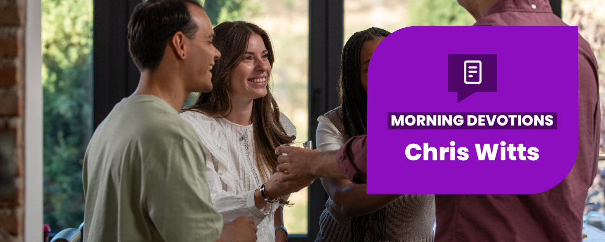 Interacting With Others is Good for You — Morning Devotions